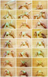 Membuat Cangkang Ketupat