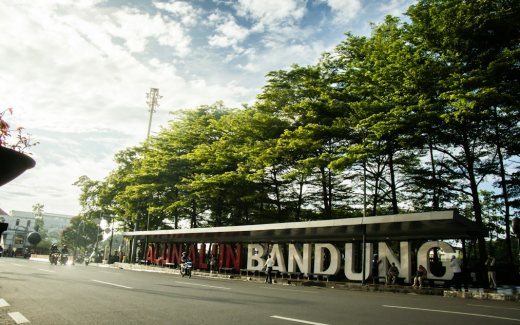 Suasana kawasan Kota Bandung untuk ilustrasi agenda FIFA ASEAN Cup 2026