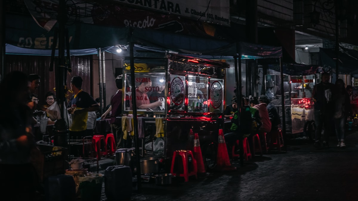 Ilustrasi bazar kreatif Ramerame Market Bandung September 2026