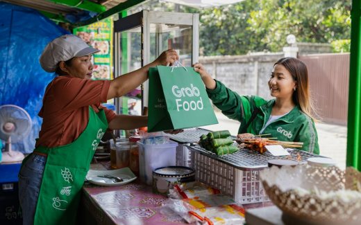 Ilustrasi transaksi usaha kuliner kecil. Foto: Grab/Unsplash